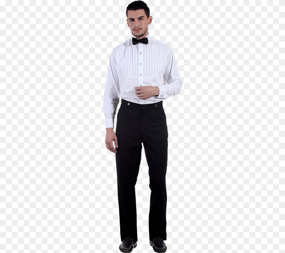 Black Victorian Trousers Victorian Casual Outfits Male, Clothing, Dress Shirt, Formal Wear, Shirt Free Png