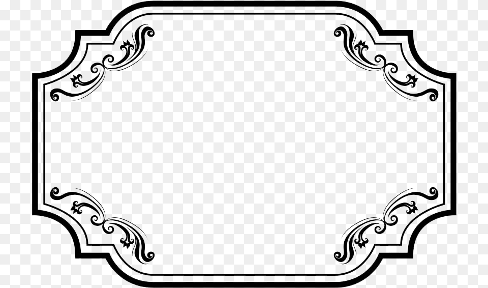 Black Vintage Frame Clipart Vector Transparent Frame, Oval, Hot Tub, Tub Png Image