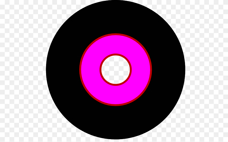 Black Vinyl Record Clip Art, Disk Free Png Download