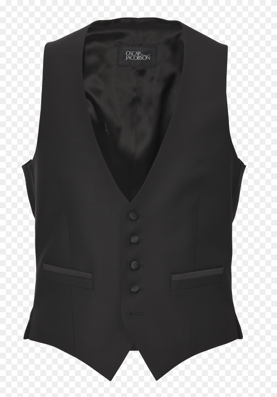 Black Waistcoat, Clothing, Lifejacket, Vest, Formal Wear Free Png