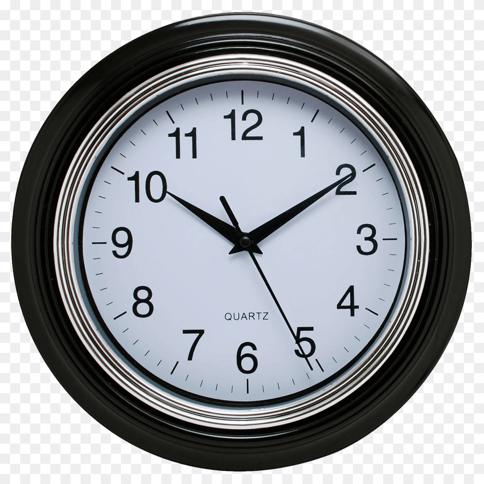 Black Wall Clock Analog Clock, Wall Clock Png Image