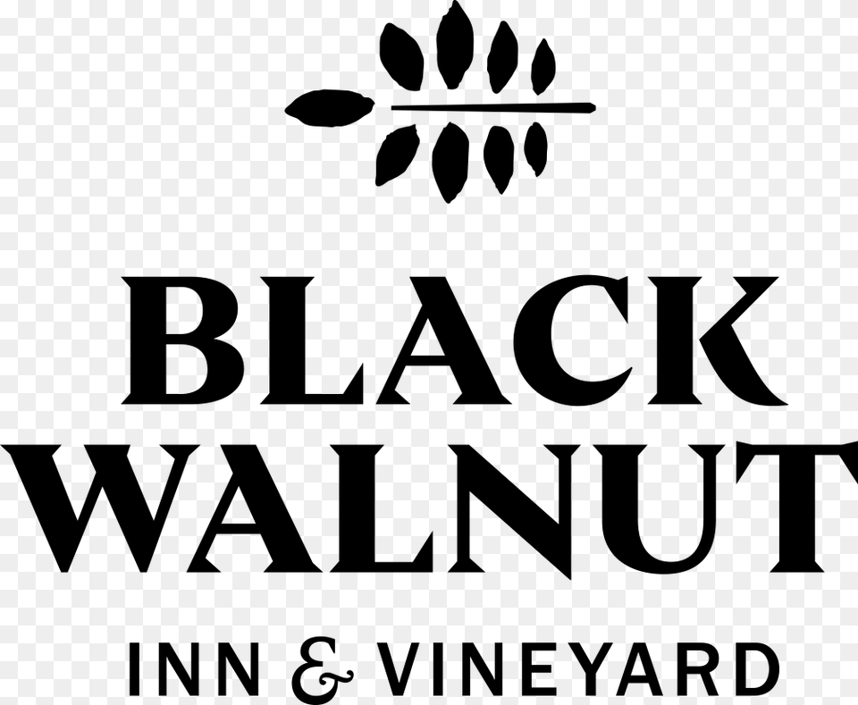 Black Walnut Vineyard Graphic Design, Gray Free Transparent Png