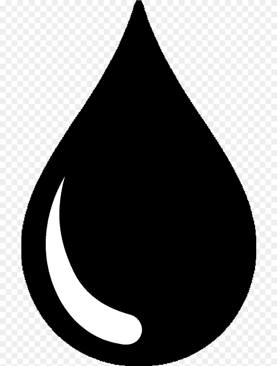 Black Water Drop Clipart, Astronomy, Moon, Nature, Night Png Image
