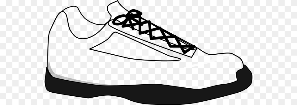 Black White Clothing, Footwear, Shoe, Sneaker Free Png Download