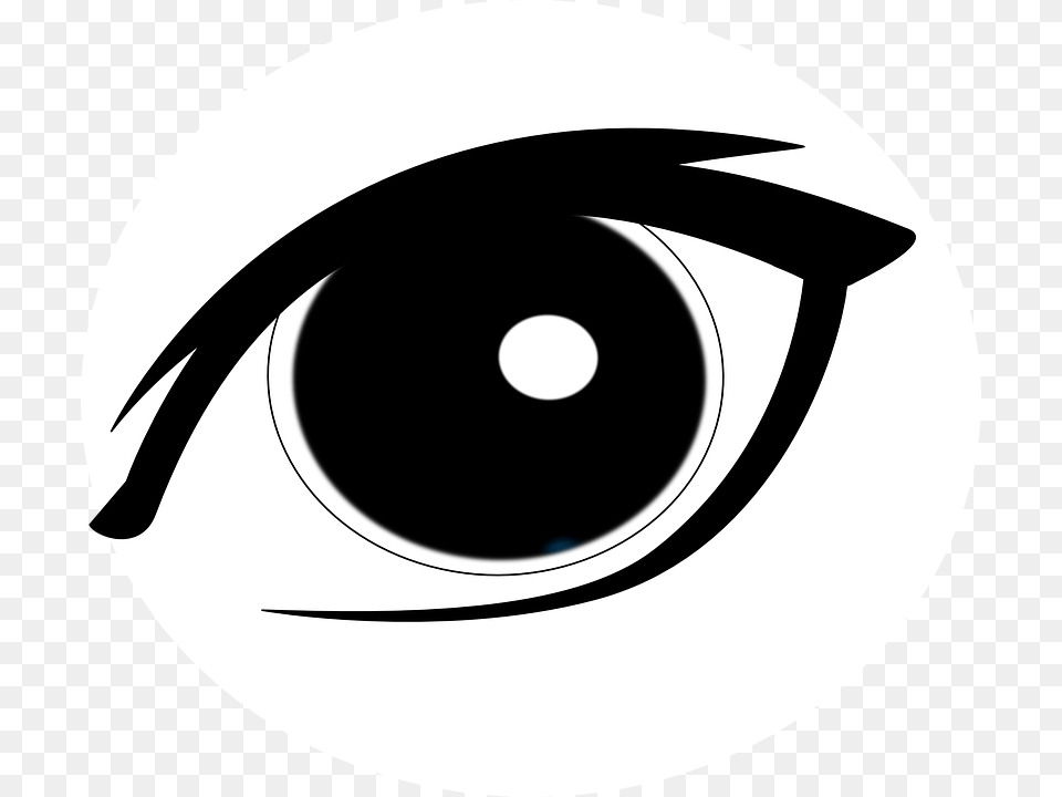 Black White Clipart Images Eyeball Pictures, Astronomy, Moon, Nature, Night Png