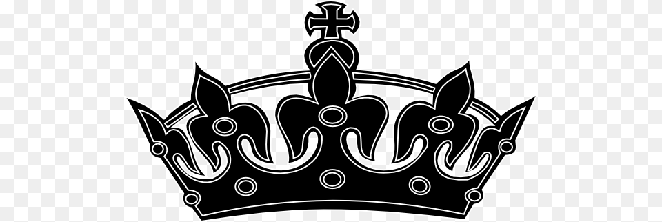 Black White Crown Clip Art King Crown Clip Art Black And White, Accessories, Jewelry, Device, Grass Free Transparent Png