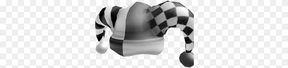 Black White Jester Hat Roblox Jester Hat, Back, Body Part, Person, Sport Free Png