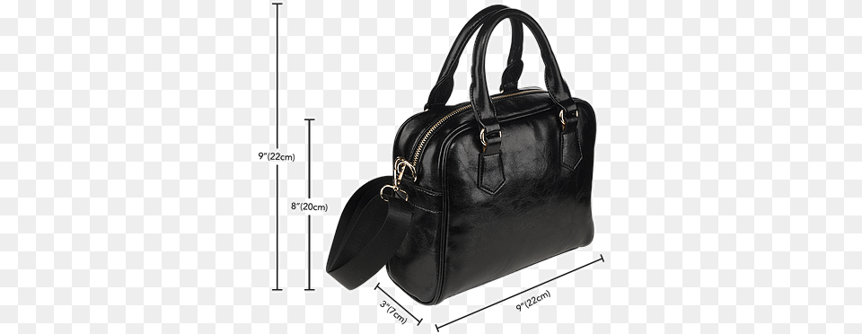 Black White Mandala Shoulder Handbag Skull Art Premium Vegan Leather Handbags, Accessories, Bag, Purse Free Transparent Png