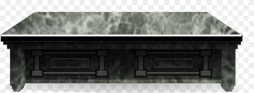 Black White Marble Counter Clipart, Coffee Table, Furniture, Table, Indoors Free Png Download