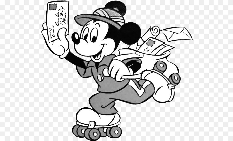 Black White Mickey Black And White Mickey Mouse, Book, Comics, Publication, Baby Png Image