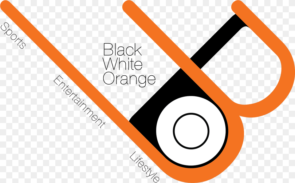 Black White Orange Brands Generates Funding From Black White Orange Logo, Electronics, Hardware, Smoke Pipe Free Png Download