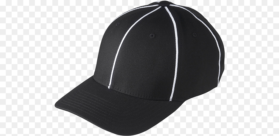 Black White Referee Hat Baseball Cap, Baseball Cap, Clothing Png