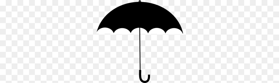 Black White Umbrella Clip Art, Canopy Free Transparent Png