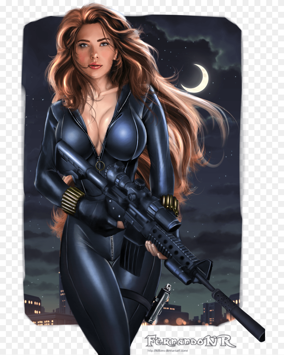 Black Widow, Adult, Person, Woman, Female Free Png Download
