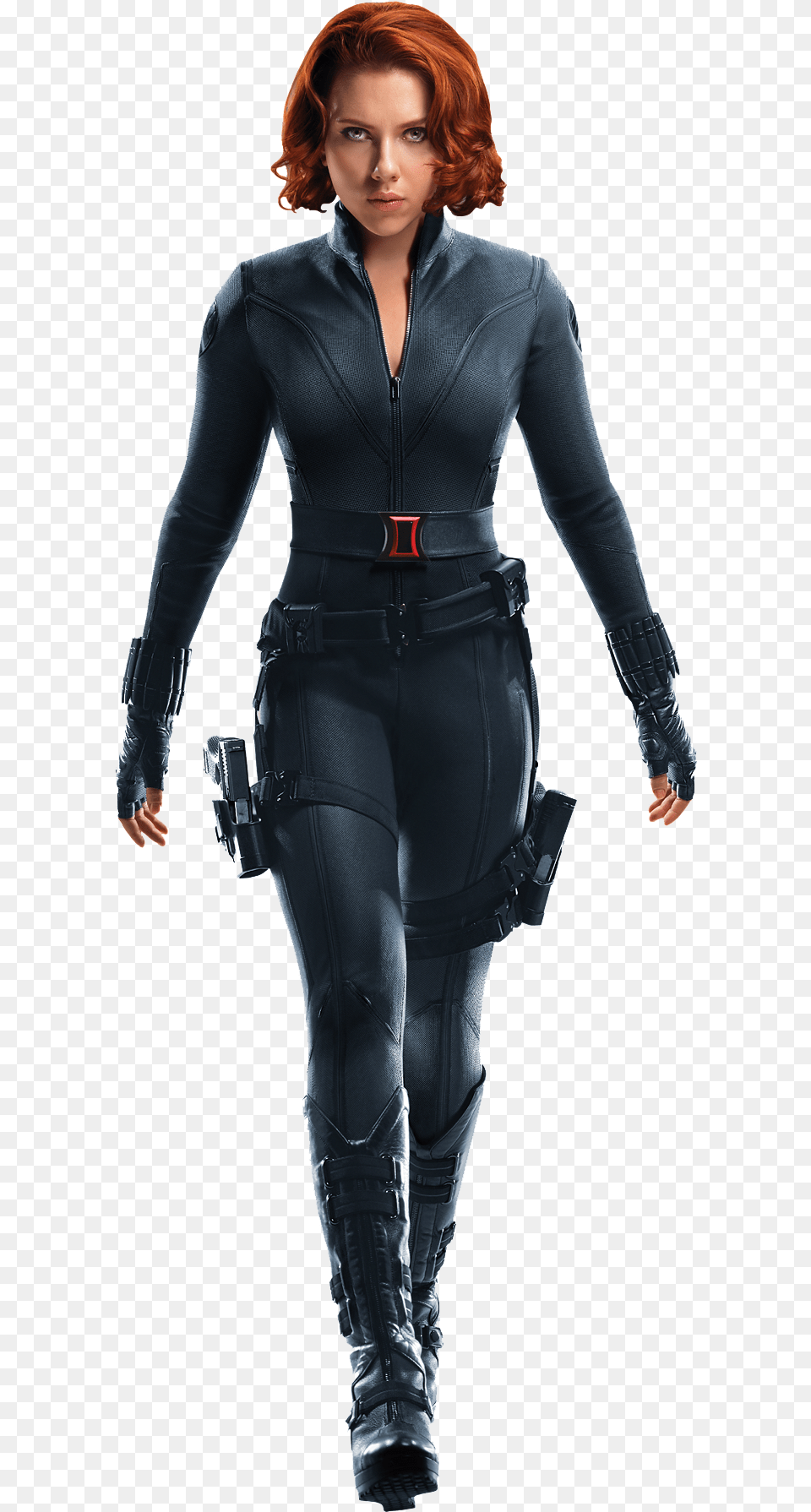 Black Widow Avengers 2012, Woman, Pants, Person, Sleeve Free Png Download