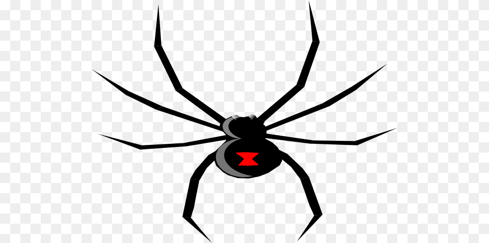 Black Widow Clipart Colorful Black Widow Spider Logo, Animal, Invertebrate, Black Widow, Insect Free Png Download