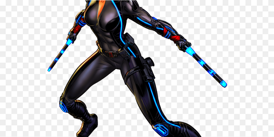 Black Widow Clipart Super Hero Marvel Avengers Alliance 2 Black Widow, Adult, Female, Person, Woman Png Image