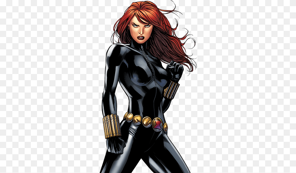 Black Widow Comic, Adult, Book, Comics, Female Png