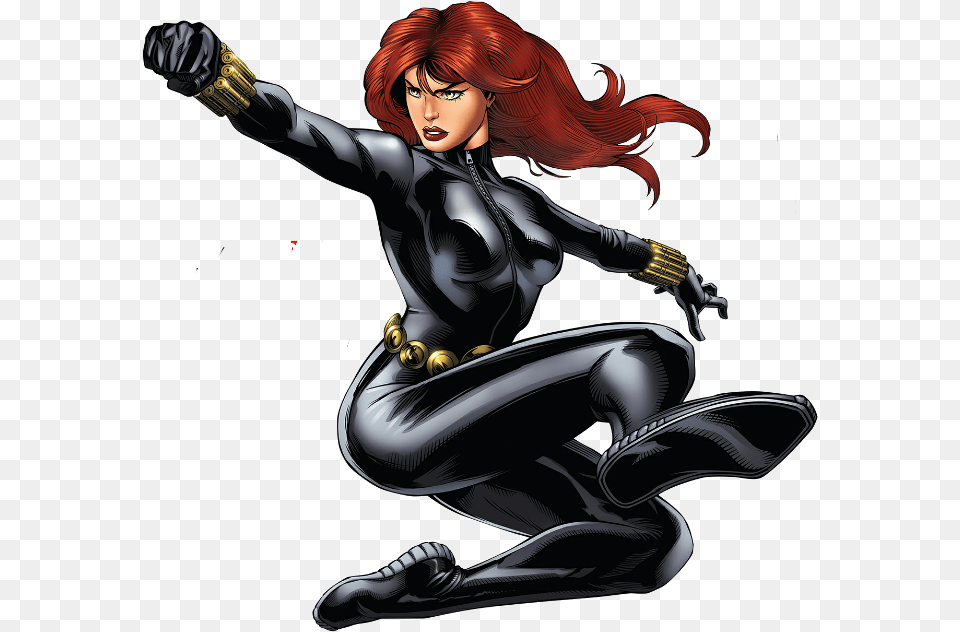 Black Widow Comic, Adult, Book, Comics, Female Free Png Download