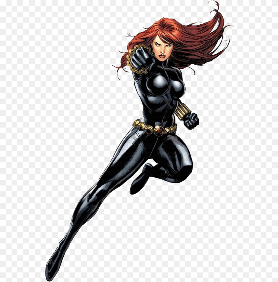 Black Widow Comic Suit, Adult, Book, Comics, Female Free Png Download