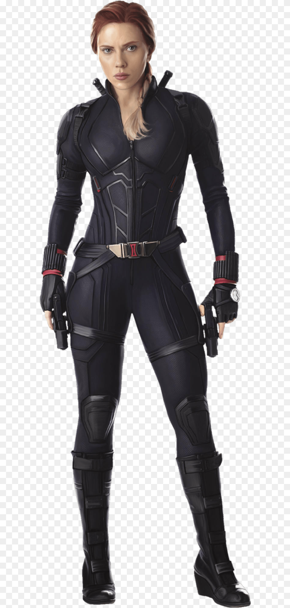 Black Widow Endgame Costume, Jacket, Clothing, Coat, Person Free Png