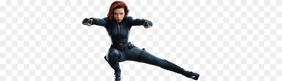 Black Widow Front, Adult, Female, Person, Woman Free Png Download
