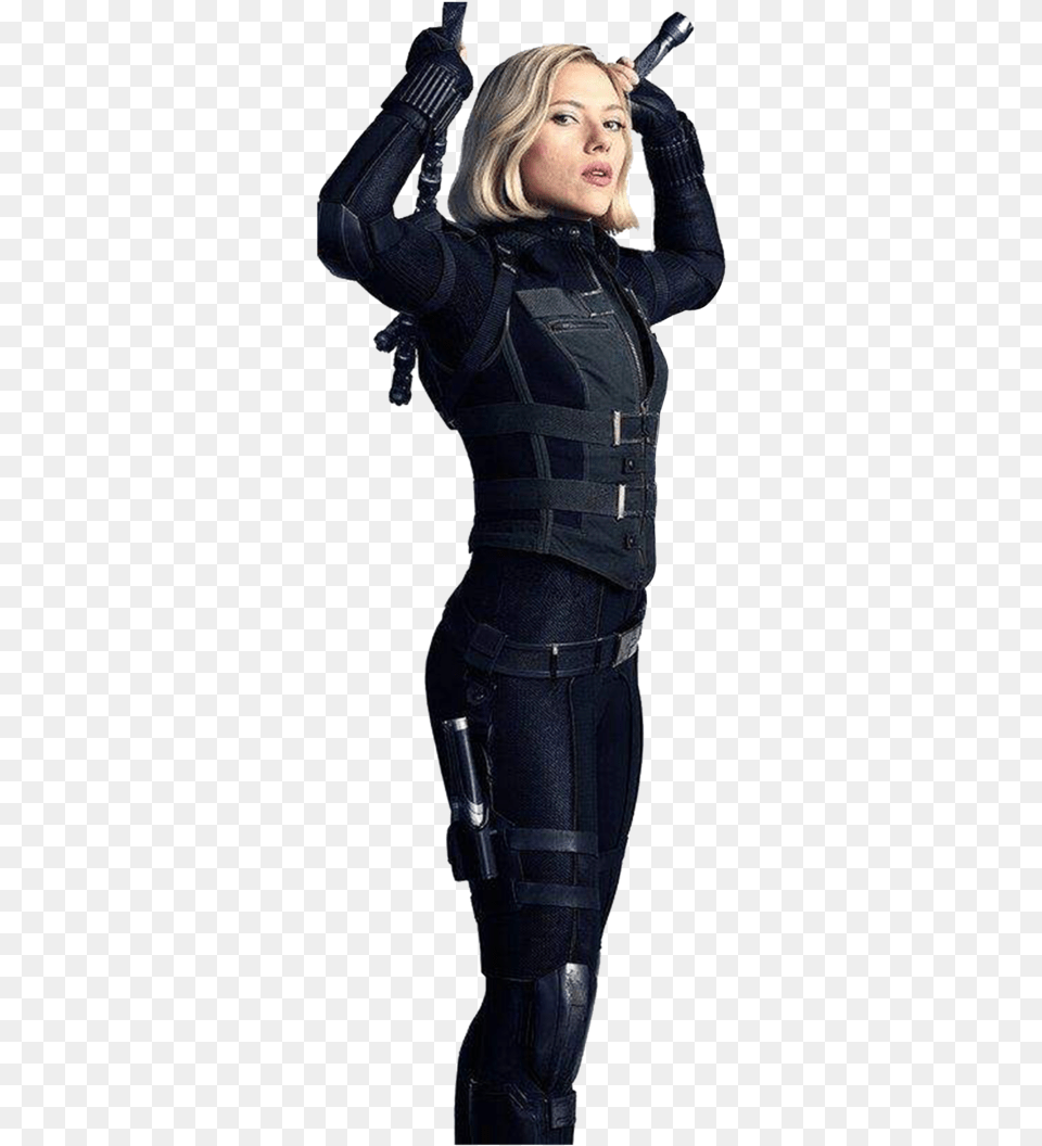 Black Widow Icon Clipart Black Widow Avenger Infinity War, Blonde, Clothing, Costume, Weapon Free Png