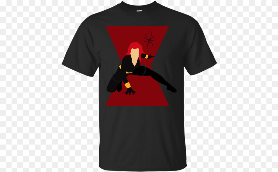 Black Widow Natasha Romanoff Avengers Assemble T Shirt T Shirt, Clothing, T-shirt, Adult, Female Free Png Download