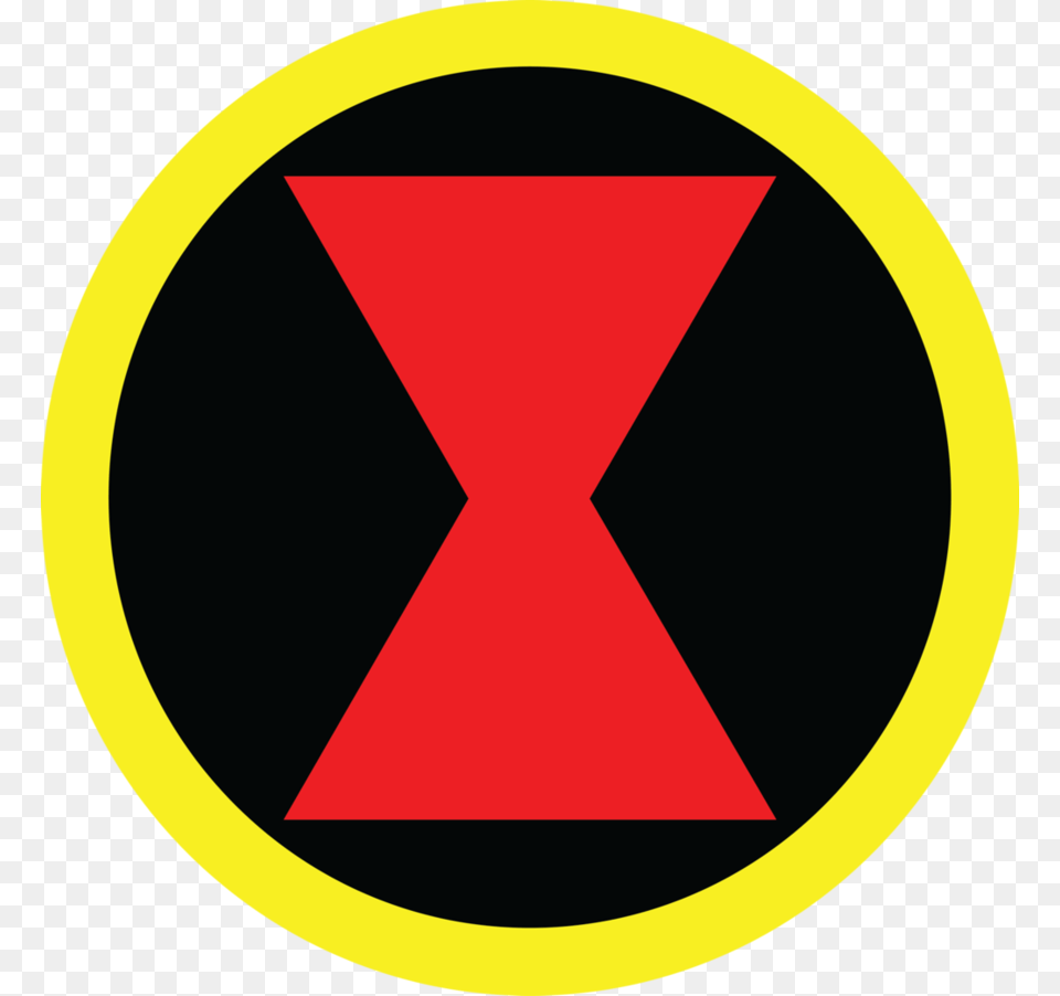 Black Widow Symbol Avengers Classroom Black Widow, Logo, Disk, Sign Free Transparent Png