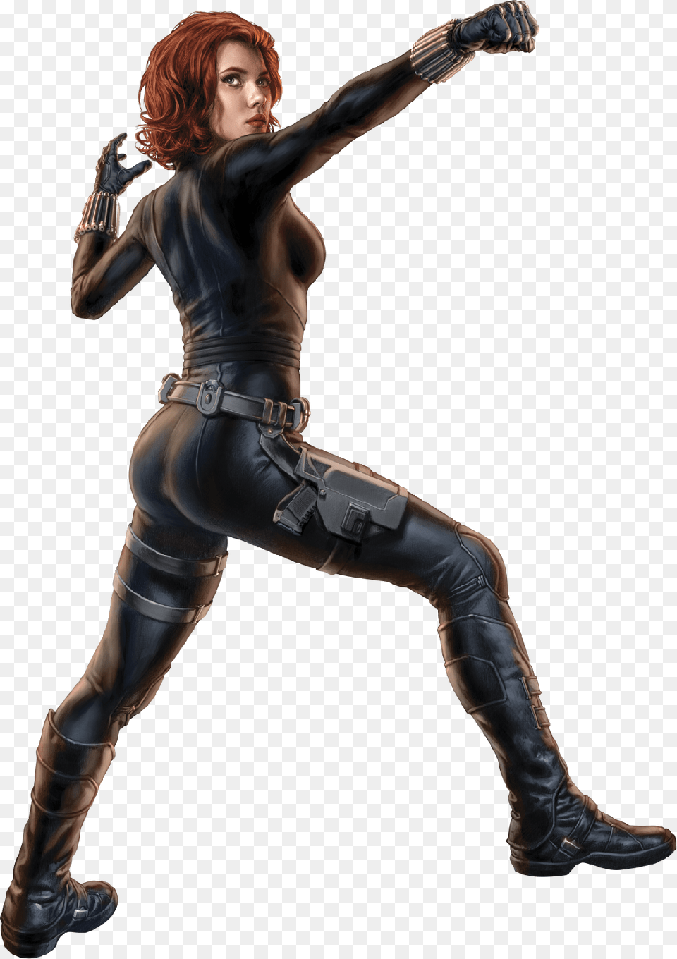 Black Widow Avengers, Adult, Person, Man, Male Free Transparent Png