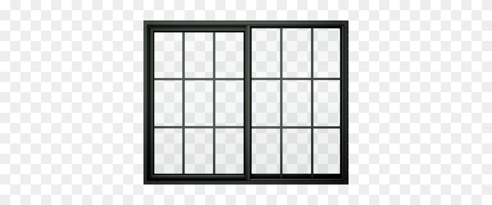 Black Window Frame Transparent, Door, Sliding Door, French Window Png Image