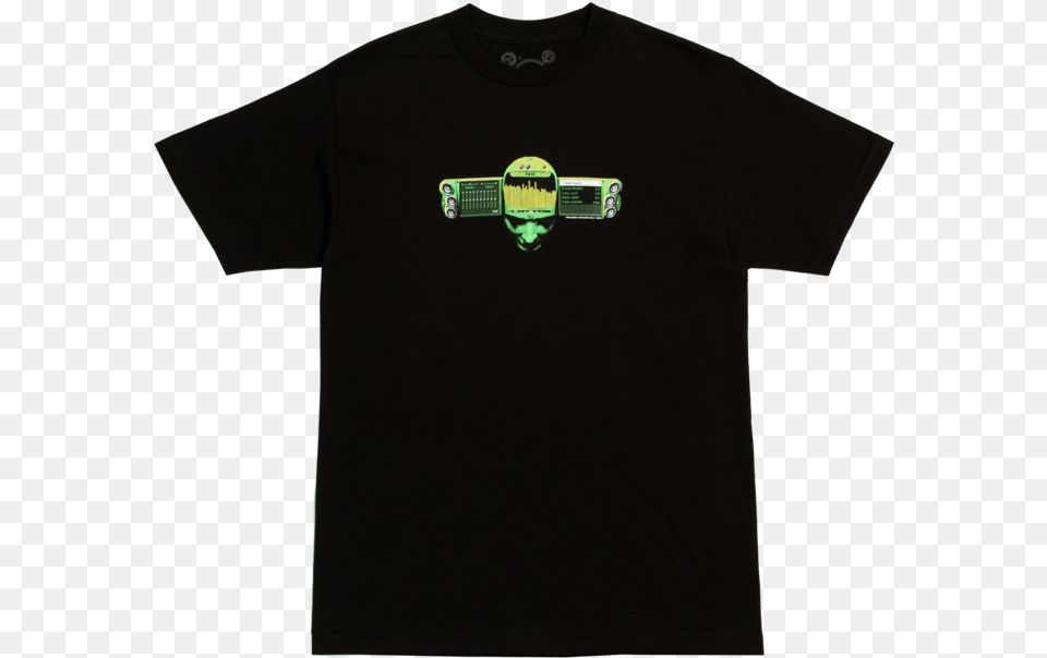 Black Windows Media Player T Shirt Shirt, Clothing, T-shirt, Logo Free Png