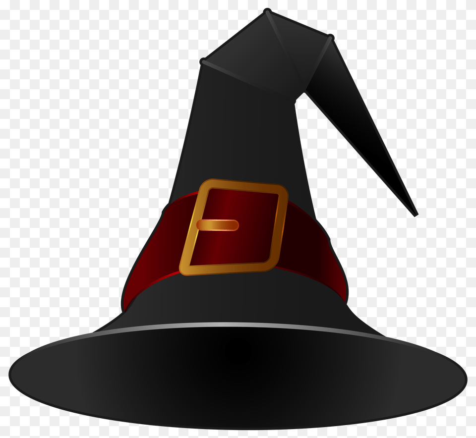 Black Witch Hat Clipart, Clothing, People, Person Free Png