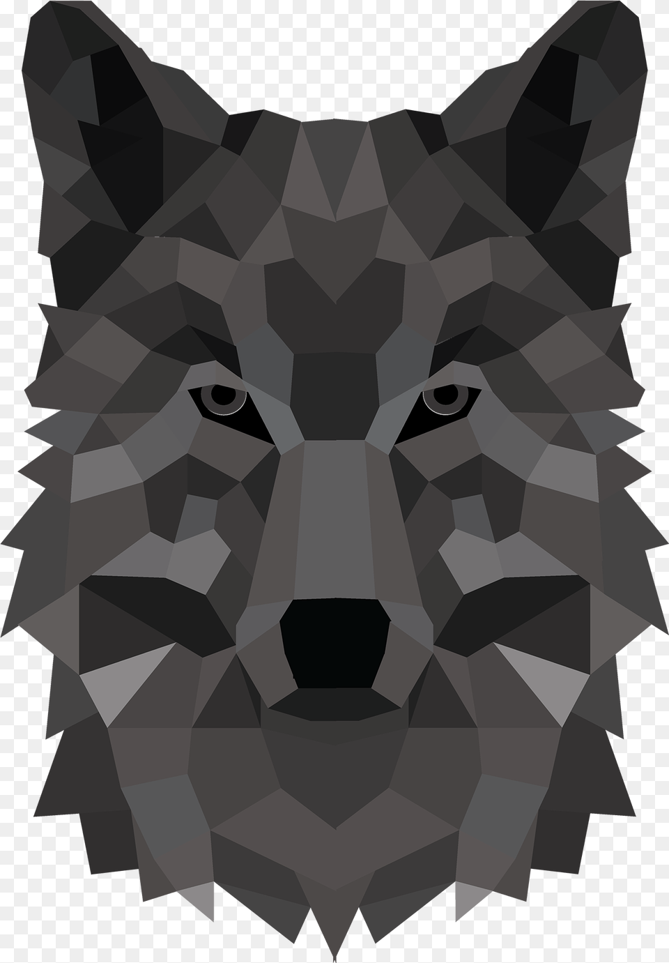 Black Wolf Head Wolf Head, Animal, Mammal, Canine, Red Wolf Free Png