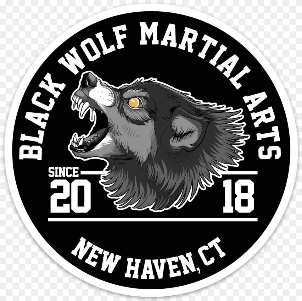 Black Wolf Martial Arts Wanna See You Cry, Logo, Animal, Lion, Mammal Free Png Download