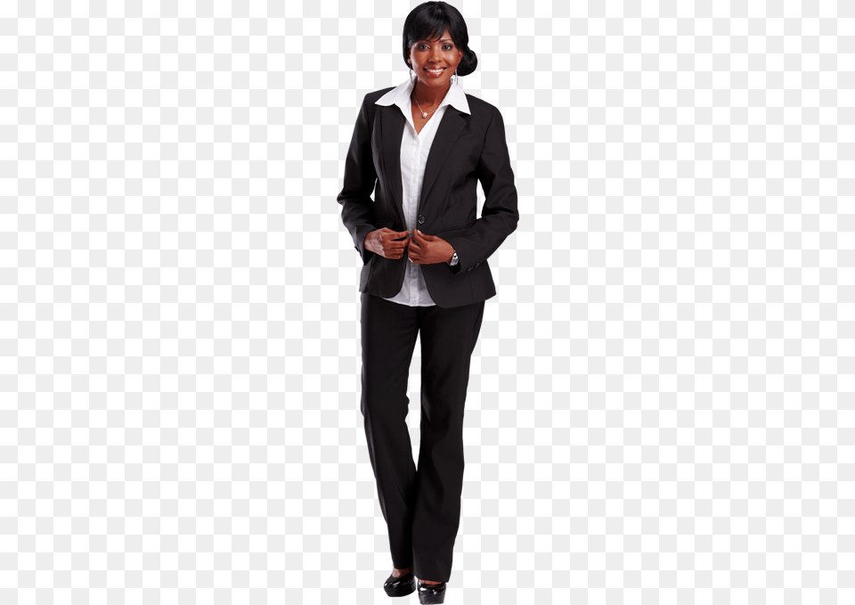 Black Woman In Suit, Tuxedo, Blazer, Clothing, Coat Free Transparent Png