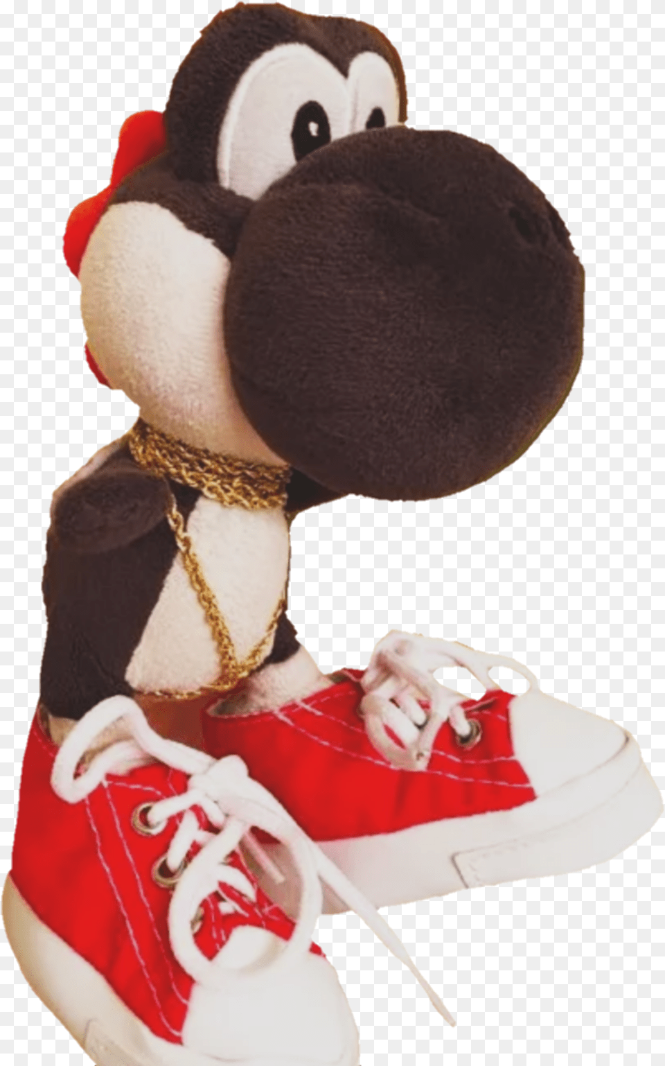 Black Yoshi And The Birds, Clothing, Footwear, Shoe, Sneaker Free Png Download