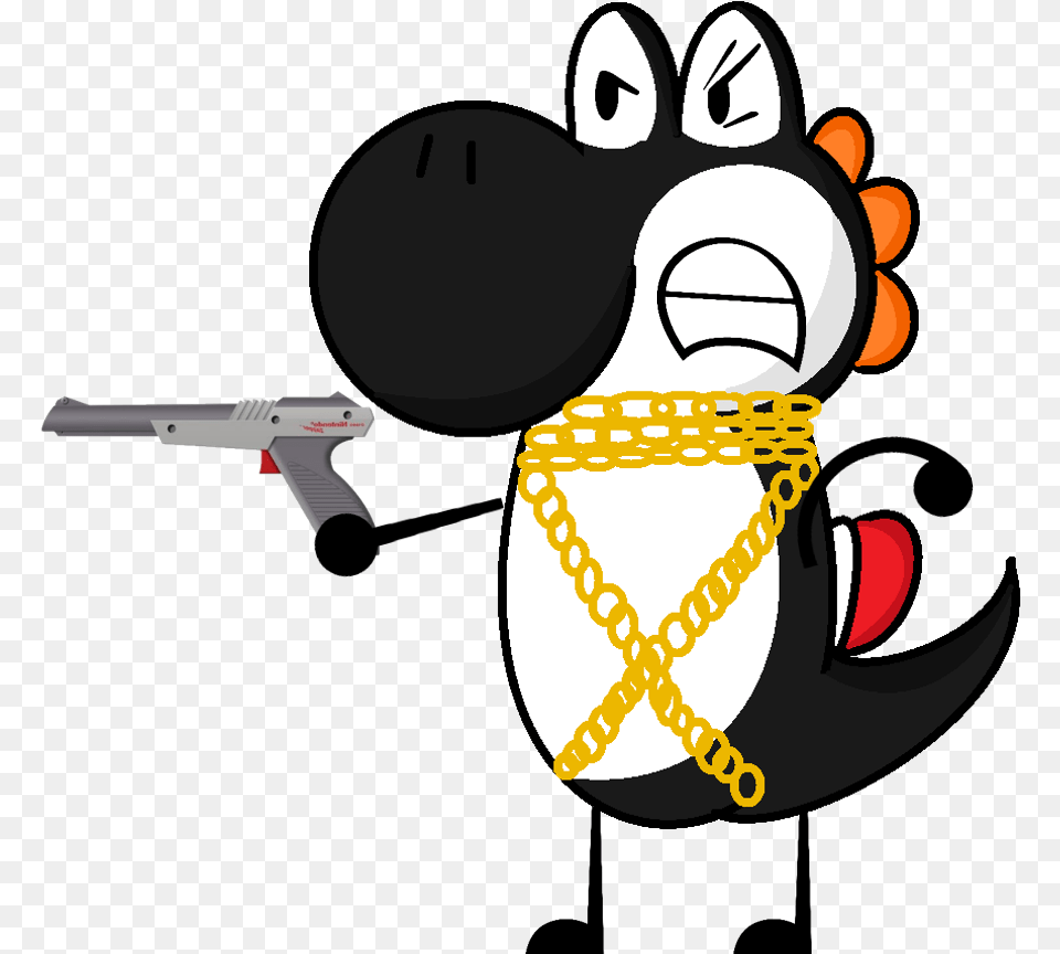 Black Yoshi And The Birds Episode Object Treachery, Firearm, Gun, Handgun, Weapon Free Transparent Png