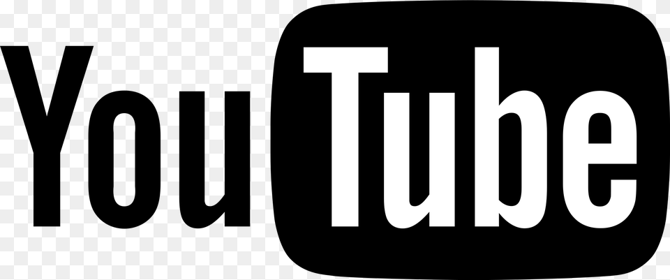 Black Youtube Logo, Text Free Png Download