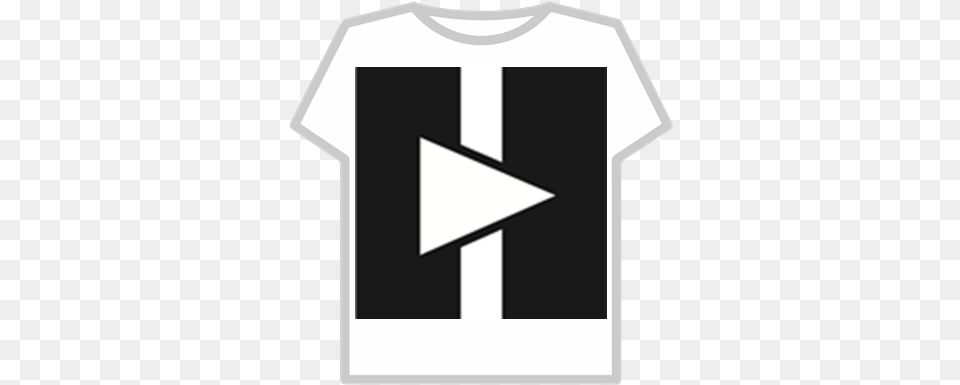 Black Youtube Logo Roblox T Shirt De Adidas Roblox, Clothing, T-shirt Free Png Download