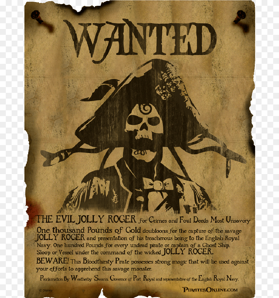 Blackbeard Wanted Poster Pirate Flag Wallpaper Iphone, Advertisement, Adult, Person, Female Free Png Download