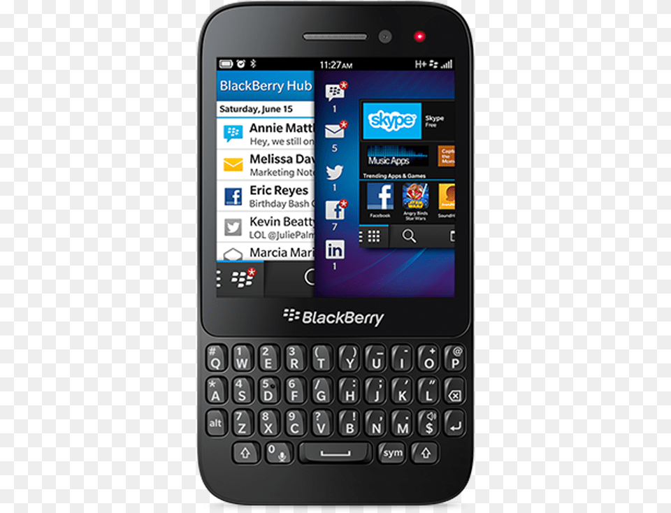 Blackberry, Electronics, Mobile Phone, Phone, Texting Free Transparent Png