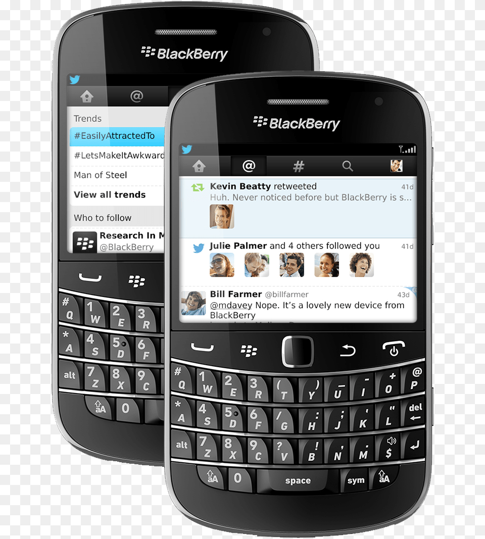 Blackberry Bold 9900 Twitter, Electronics, Mobile Phone, Phone, Person Free Png