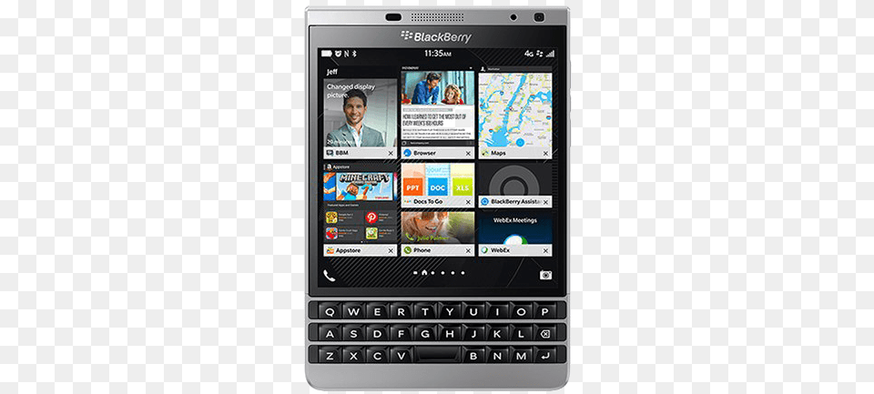 Blackberry Mobile Free Download Black Berry Passport Silver, Electronics, Mobile Phone, Phone, Person Png Image