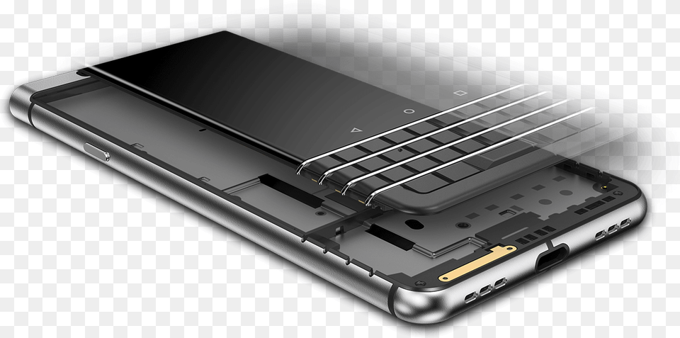 Blackberry Motion Aluminum Frame Smartphone, Computer, Electronics, Laptop, Pc Free Transparent Png