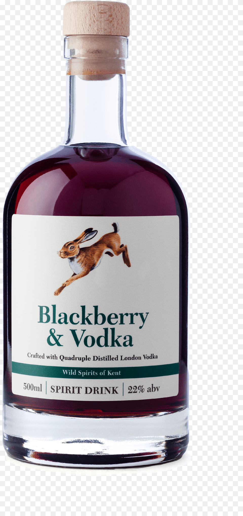 Blackberry Vodka Bottle, Alcohol, Beverage, Liquor, Gin Free Png Download