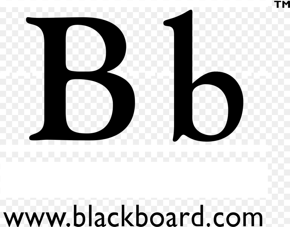 Blackboard 01 Logo Black And White Cambridge Industrial Trust Logo, Text Free Png Download