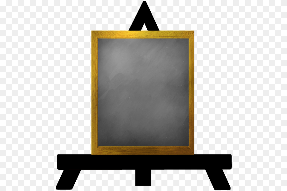 Blackboard Blank Easel Chalkboard Board Education Free Png