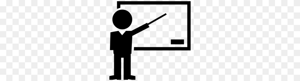 Blackboard Clipart, Gray Png Image