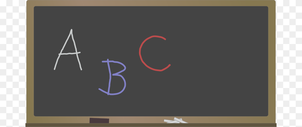 Blackboard W Letters Png Image